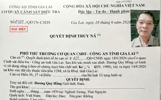 Truy nã kẻ nổ súng bắn chết người trong rừng sâu