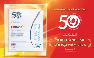 HDBank: Tăng trưởng ấn tượng song hành cùng trách nhiệm cộng đồng