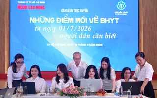 Đang giao lưu trực tuyến những điểm mới về BHYT từ 1-7-2026