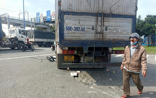 Tai nạn giao thông nghiêm trọng ở ngã ba Khu Công nghệ cao TPHCM
