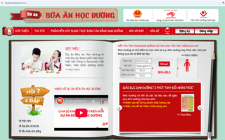 “Bữa ăn học đường” nâng cao dinh dưỡng, lan tỏa ý thức bảo vệ môi trường cho học sinh