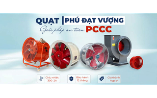 Quạt hút xách tay công nghiệp PDV hút gió cho tầng hầm và nhà xưởng