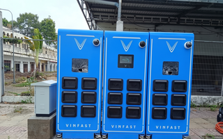 Phá tủ đổi pin xe điện, người đàn ông nhanh chóng bị bắt