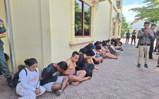 Campuchia bắt tội phạm mạng trong biệt thự của tướng quân đội