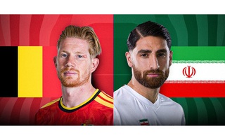Soi tỉ số trận Bỉ - Iran: Cơn mưa bàn thắng
