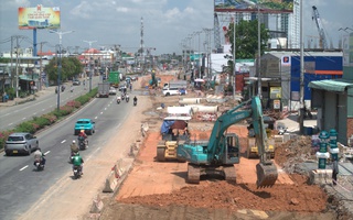 Quốc lộ 13 rộng 8 làn xe trước ngày về đích