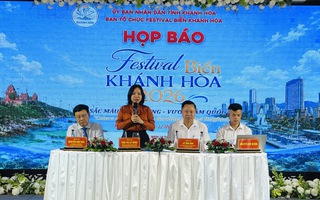 Festival Biển Khánh Hòa 2026 kỳ vọng đón 800.000 lượt khách