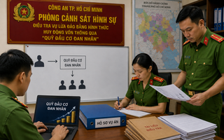 Công an TPHCM tìm nạn nhân sập bẫy Quỹ Đầu cơ Đan Nhân