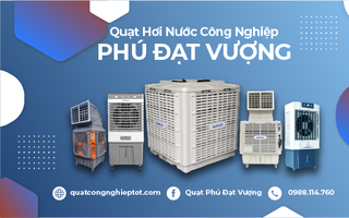 Quạt hơi nước công nghiệp PDV làm mát không khí công suất lớn
