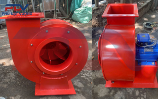 Quạt ly tâm composite FRP xử lý khí thải và chống ăn mòn toàn diện