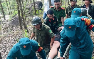 Gãy chân giữa núi hoang, du khách Đức được giải cứu nhờ tin nhắn định vị