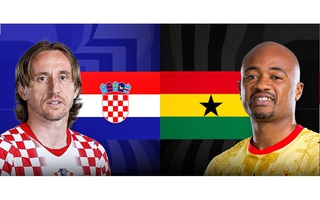 Soi tỉ số trận Croatia – Ghana: Tin vào bản lĩnh sắc áo caro