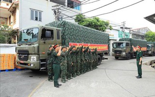 Đoàn Việt Nam cùng thiết bị, chó nghiệp vụ tham gia khắc phục hậu quả động đất ở Venezuela