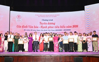 TPHCM tuyên dương 104 gia đình văn hóa - hạnh phúc tiêu biểu