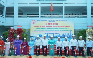 Phường Diên Hồng, TPHCM khởi công sửa chữa, cải tạo cùng lúc 6 trường học