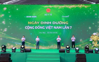 Herbalife Việt Nam đồng hành tổ chức Ngày Dinh dưỡng cộng đồng Việt Nam lần 7 tại Hà Nội