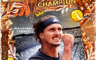 Khép lại trận đấu hơn 4 giờ, Zverev chạm đỉnh cao Grand Slam sau hơn một thập kỷ đợi chờ