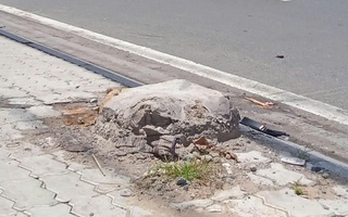 Đã trám đế bê-tông
