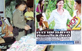 Thái Lan bắt ổ sản xuất đĩa sex “Vàng Anh”