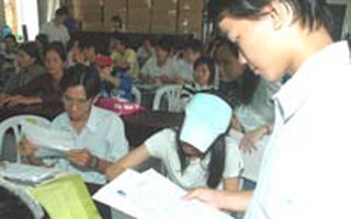 Hôm nay, nộp hồ sơ xét tuyển NV 3