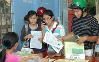 Hồ sơ giảm, cửa ĐH vẫn hẹp
