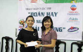 Trao giải cho 7 bạn đọc trúng thưởng