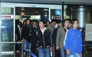 Hơn 4.600 lao động từ Libya về tới Việt Nam