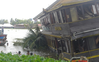 Khám nghiệm tàu Dìn Ký bị nạn