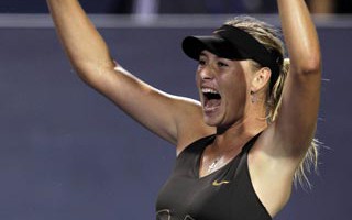 Sharapova trở lại trận chung kết
