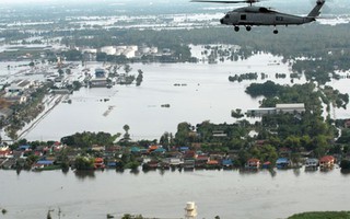 Bangkok vượt qua 3/5 ngày cao điểm lũ