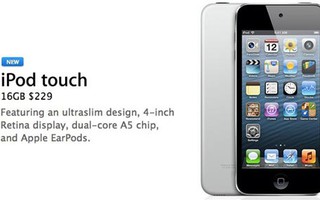 Apple ra mắt iPod Touch giá rẻ