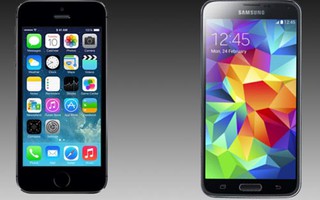 So kè các tính năng nóng trên Galaxy S5 và iPhone 5S