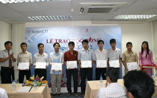 SaigonCTT trao 40 học bổng cho sinh viên CNTT