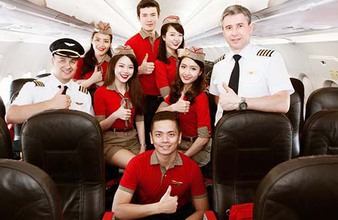 Ngày hội tuyển dụng tiếp viên Vietjet