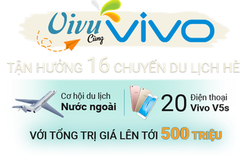 Tháng 6 “nóng” chưa từng thấy khi mua Vivo V5s tại FPT shop