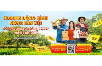 Chợ phiên OCOP sôi động khi HDBank nhập cuộc, nông đặc sản “đắt hàng”