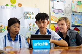 UNICEF và Masterise đưa sáng kiến và công nghệ tiên tiến hỗ trợ trẻ em tại Sóc Trăng