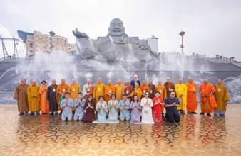 Đoàn đại biểu Vesak 2025 đến thăm và làm việc tại núi Bà Đen, Tây Ninh