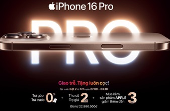 Đặt trước iPhone 16 Seri đợt 2 – Sắm công nghệ đỉnh cao nhận ưu đãi khủng