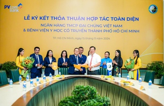 PVcomBank đẩy mạnh hợp tác với bệnh viện Y học cổ truyền TP. Hồ Chí Minh