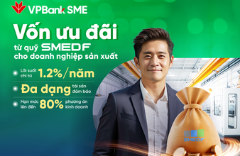 Quỹ Phát triển Doanh nghiệp nhỏ và vừa liên kết với VPBank hỗ trợ doanh nghiệp sản xuất