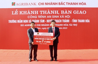 Agribank tích cực phát huy trách nhiệm xã hội với cộng đồng