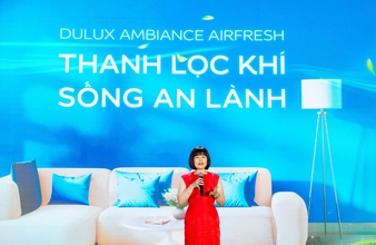 AkzoNobel ra mắt sơn nội thất siêu cao cấp có khả năng thanh lọc không khí