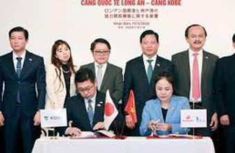 Cảng quốc tế Long An và Cảng Kobe ký kết MOU hợp tác chiến lược
