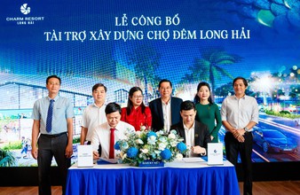 Charm Group đồng hành xây dựng chợ đêm, gia tăng sức hút cho du lịch Long Hải