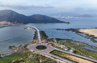 Hợp long cầu Hải Giang kết nối dự án MerryLand Quy Nhơn