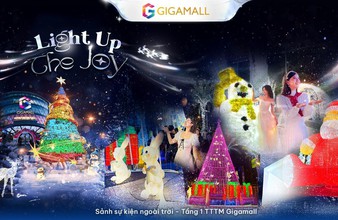 Gigamall ra mắt Con đường Ánh sáng – Điểm Check-in Giáng Sinh 2025 không thể bỏ lỡ