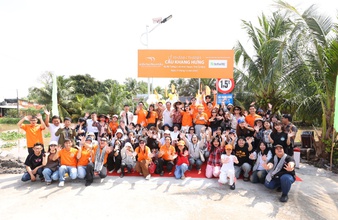 DatVietVAC cùng Quỹ Nam Phương khánh thành cầu Khang Hưng tại Cà Mau