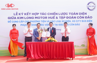 Lễ ký kết hợp tác chiến lược toàn diện giữa Kim Long Motor Huế & Tập đoàn Côn Đảo