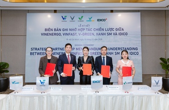 IDICO hợp tác chiến lược với VinEnergo, VinFast, V-Green và Xanh SM thúc đẩy hệ sinh thái xanh